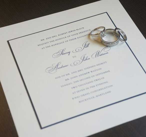Invitations.